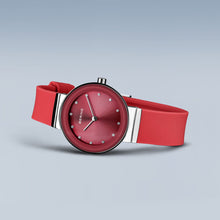 Load image into Gallery viewer, BERING Classic Polished Red Silicon Strap