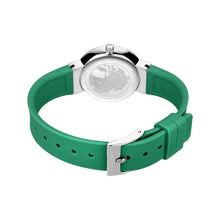 Load image into Gallery viewer, BERING Classic Polished Green Silicon Strap