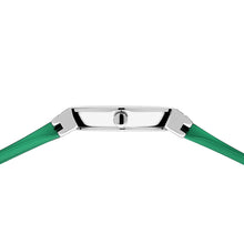 Load image into Gallery viewer, BERING Classic Polished Green Silicon Strap