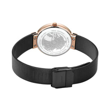 Load image into Gallery viewer, BERING Classic Polished Black/Rose Gold