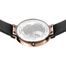 Load image into Gallery viewer, BERING Classic Polished Black/Rose Gold