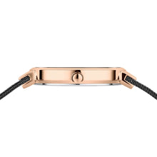 Load image into Gallery viewer, BERING Classic Polished Black/Rose Gold