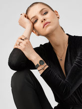 Load image into Gallery viewer, BERING Classic Polished Black/Rose Gold