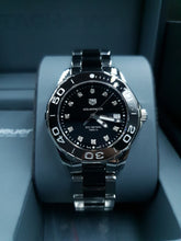 Load image into Gallery viewer, Tag Heuer Women's Aquaracer Diamond Dial WAY131C Pre-owned