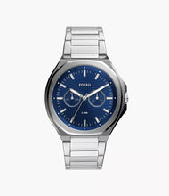 Load image into Gallery viewer, FOSSIL Evanston Multifunction Stainless Steel