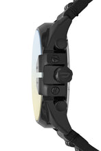 Load image into Gallery viewer, DIESEL Baby Chief chronograph black leather