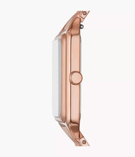 Load image into Gallery viewer, FOSSIL Raquel Three-Hand Date Rose Gold-Tone Stainless Steel