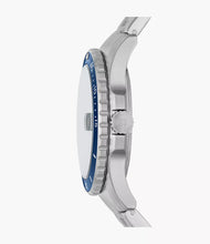 Load image into Gallery viewer, FOSSIL Blue Dive Three-Hand Date Stainless Steel