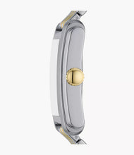 Load image into Gallery viewer, FOSSIL Carraway Three-Hand Two-Tone Stainless Steel