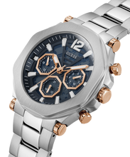 Load image into Gallery viewer, GUESS Edge Silver Tone Multi-function