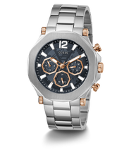 Load image into Gallery viewer, GUESS Edge Silver Tone Multi-function