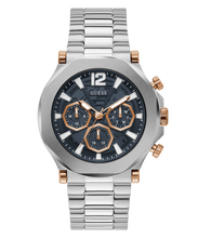 Load image into Gallery viewer, GUESS Edge Silver Tone Multi-function