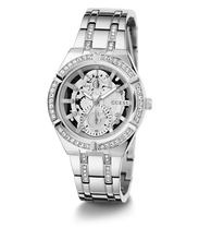 Load image into Gallery viewer, GUESS Allara Ladies Silver Tone Multi-function