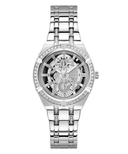 Load image into Gallery viewer, GUESS Allara Ladies Silver Tone Multi-function