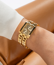 Load image into Gallery viewer, GUESS Gold Tone Analog