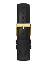 Load image into Gallery viewer, GUESS Gold rumour black leather