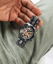 Load image into Gallery viewer, GUESS Mens Black Multi-function