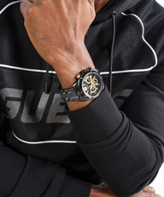 Load image into Gallery viewer, GUESS Mens Black Multi-function