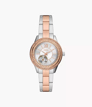 Load image into Gallery viewer, FOSSIL Stella Automatic Two-Tone Stainless Steel