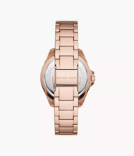 Load image into Gallery viewer, Michael Kors Kacie Three-Hand Rose Gold-Tone Stainless Steel
