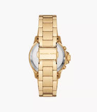 Load image into Gallery viewer, MICHAEL KORS Everest Chronograph Gold-Tone Stainless Steel