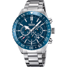 Load image into Gallery viewer, FESTINA F20575/2 BLUE STEEL STRAP