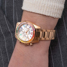 Load image into Gallery viewer, FESTINA ROSE GOLD RAINBOW WATCH F20639/2 WITH STEEL STRAP