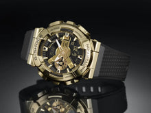 Load image into Gallery viewer, CASIO G-Shock GM-110 SERIES Metal Collection Gold