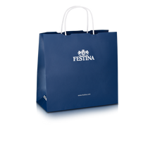 Load image into Gallery viewer, FESTINA MEN'S BLACK STAINLESS STEEL WATCH BRACELET + FREE BLACK RUBBER STRAP F20665/4