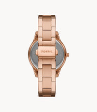 Load image into Gallery viewer, FOSSIL STELLA SPORT ROSEGOLD BROWN FACE