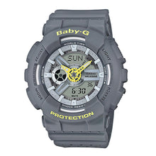 Load image into Gallery viewer, BABY-G  LDS ANALOG DIGITAL 10BAR GREY/NEON