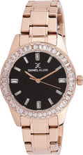 Load image into Gallery viewer, DANIEL KLEIN PREMIUM Rose Gold/Black DK.1.13484-5

