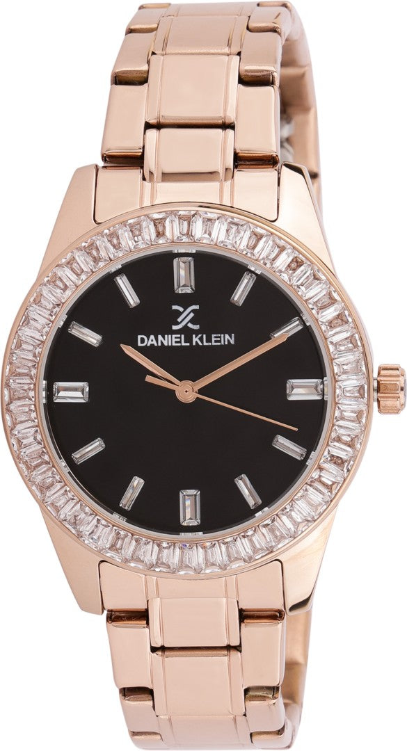 DANIEL KLEIN PREMIUM Rose Gold/Black DK.1.13484-5