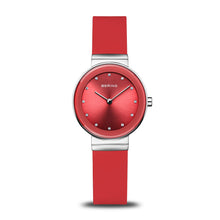 Load image into Gallery viewer, BERING Classic Polished Red Silicon Strap
