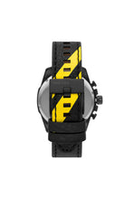 Load image into Gallery viewer, DIESEL Baby Chief chronograph black leather
