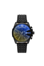 Load image into Gallery viewer, DIESEL Baby Chief chronograph black leather
