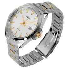 Load image into Gallery viewer, SEIKO Quartz Silver Dial Gold tone
