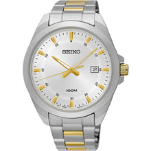 Load image into Gallery viewer, SEIKO Quartz Silver Dial Gold tone
