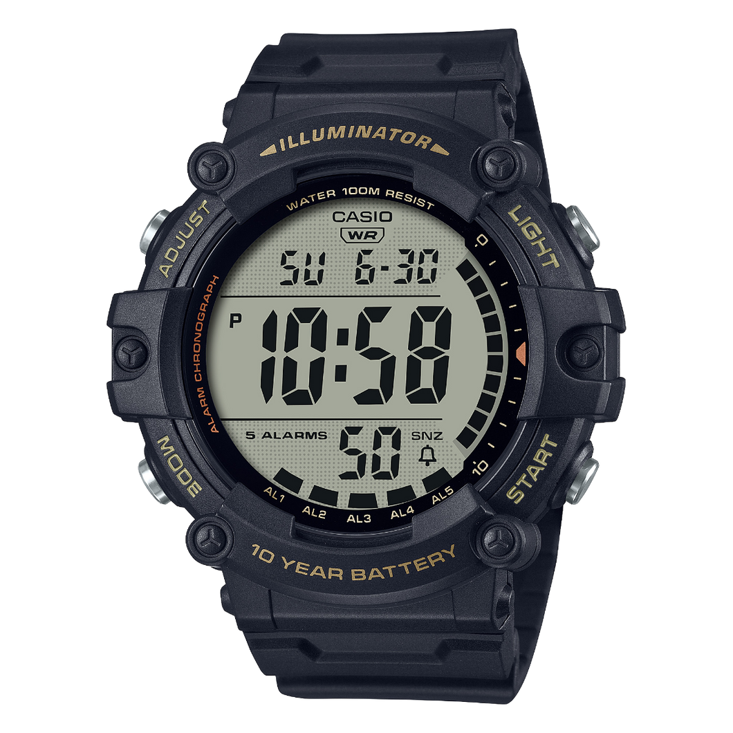 CASIO Illuminator 10 year battery