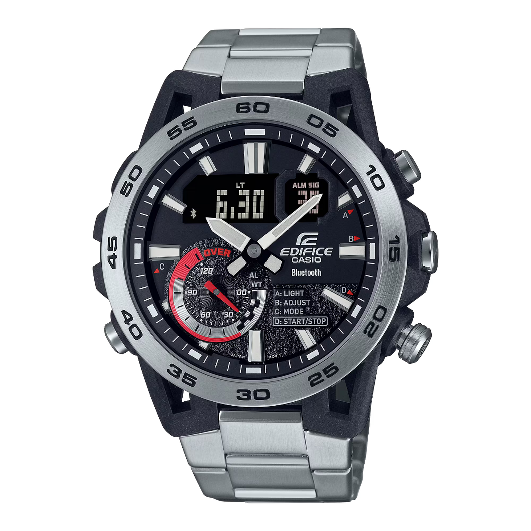 CASIO EDIFICE MENS 100M BLUETOOTH SOSPENSIONE