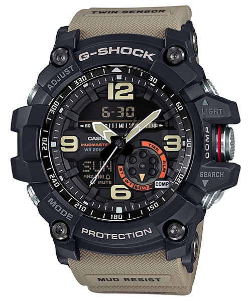 CASIO G-SHOCK TWIN SENSOR MUDMASTER MASTER OF G-LAND