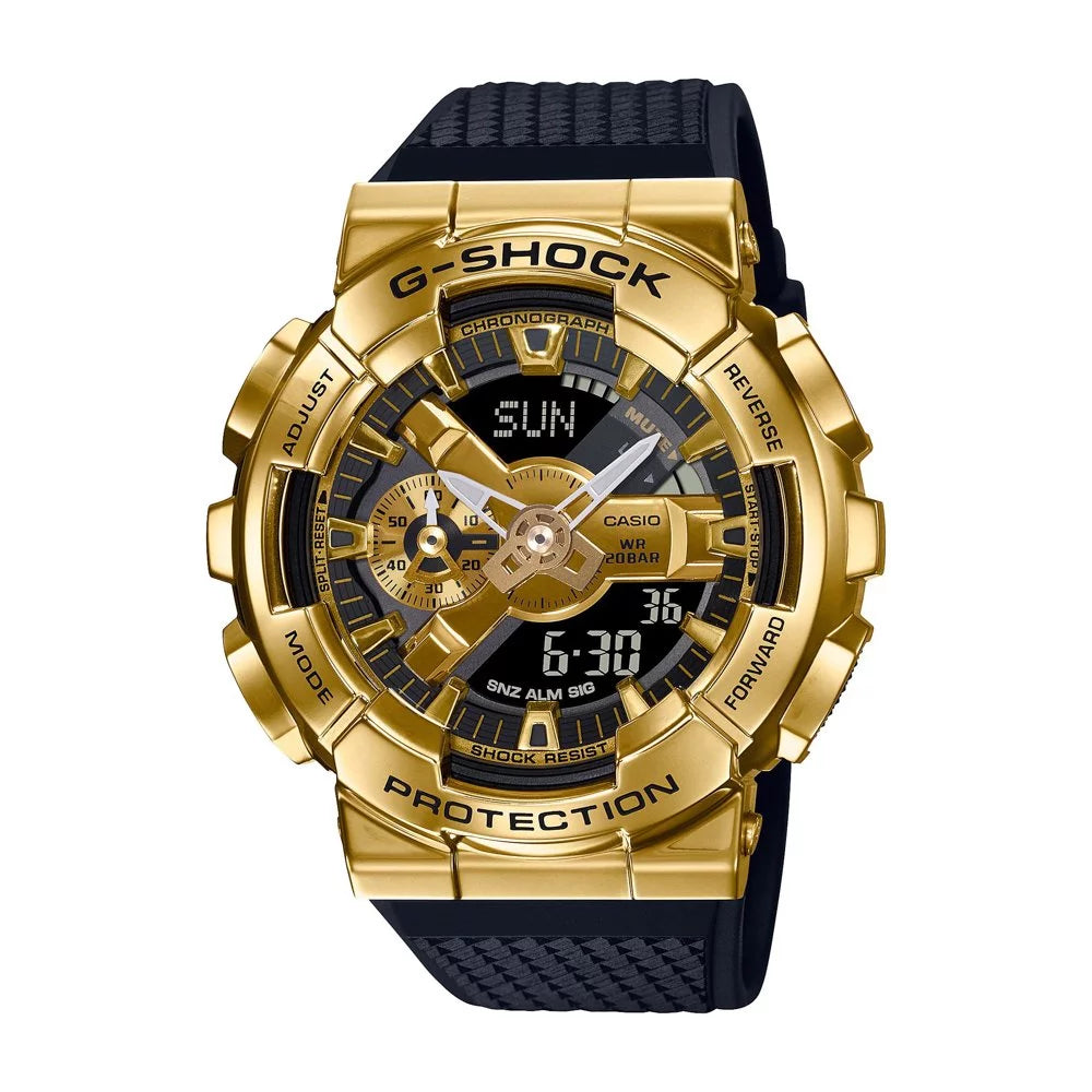 CASIO G-Shock GM-110 SERIES Metal Collection Gold
