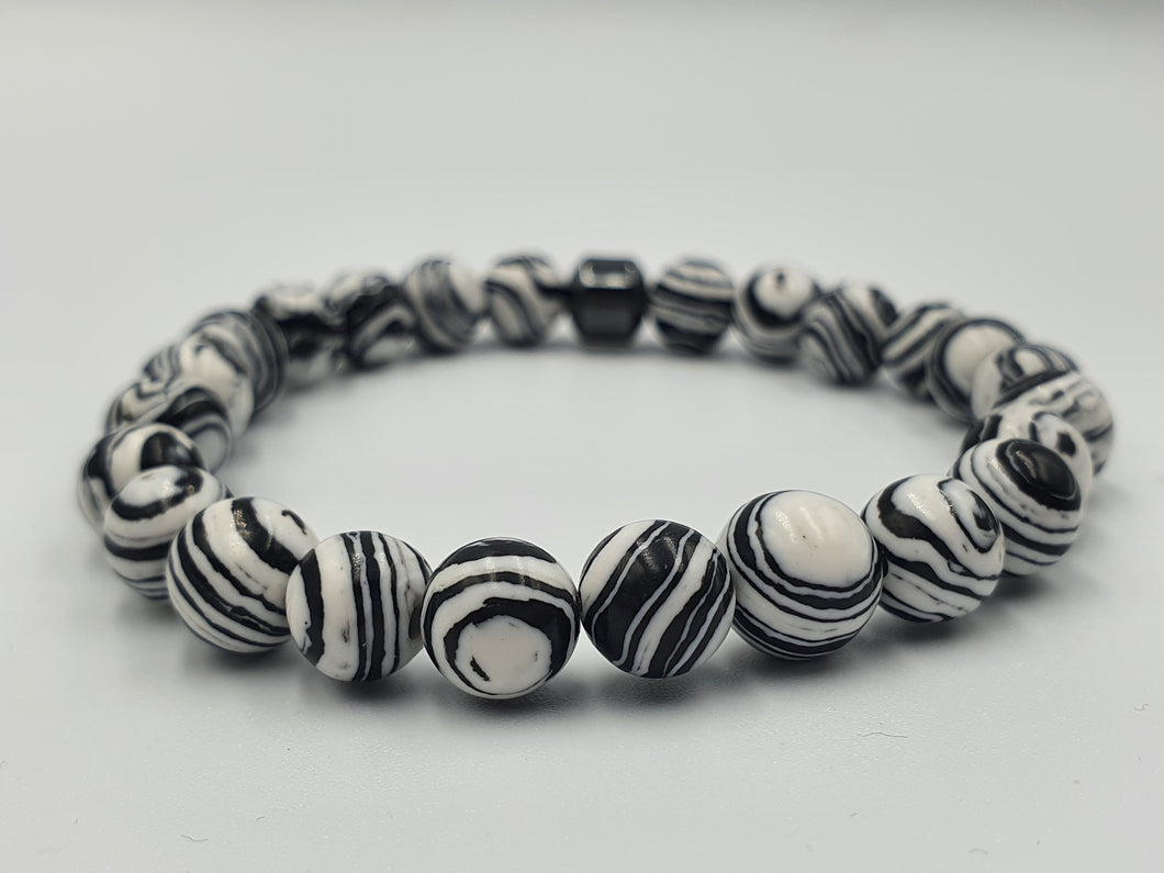 ZEBRA STONE BRACELET