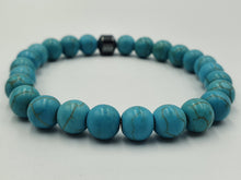 Load image into Gallery viewer, NATURAL BLUE STONE BRACELET
